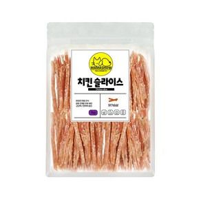 마마쇼 건강한 반려동물 간식, 1kg, 1개, 치킨슬라이스