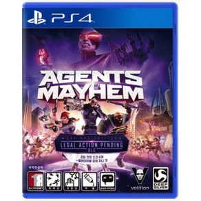 [중고]PS4 에이전트 오브 메이헴 (한글판) 마이햄 AGENTS OF MAYHEM 정식발매 플스 플레이스테이션