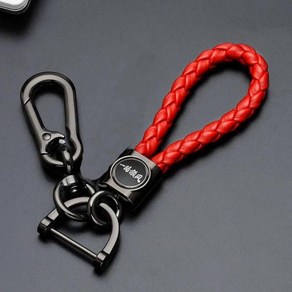 자동차 키 케이스 커버 닛산 로그 엑트레일 티다, 한개옵션1, 01 Red keychain, 1개