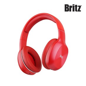 브리츠 유무선 블루투스 헤드폰, RED, W800BT Qplus
