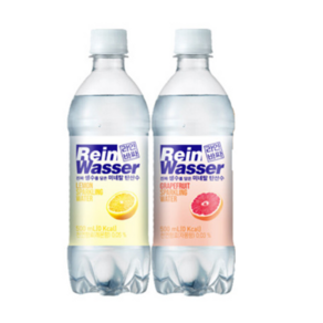 라인바싸(탄산수) 레몬+자몽 500ml x 40PET, 라인바싸(탄산수) 레몬+자몽 500, 1세트