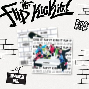 킥플립 (KickFlip) - 1st Mini Album Flip it Kick it! (Umm Geat ve.)