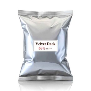 파베글라스 다크 커버춰 리얼 초콜릿 65% Velvet Dak Couvetue Real Chocolate, 400g, 1개