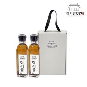 경기방앗간 저온압착방식 방앗간 통깨 진한 참기름 들기름 180ml 세트(중국산), 중국산 참참기름 세트, 1세트