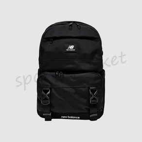 뉴발란스 NBGCDSS104 블랙 Two pocket Backpack 백팩 학생 신학기 가방 노트북 수납 키링형 지갑 포함