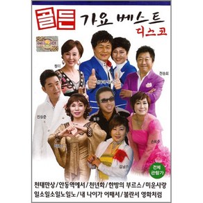 DVD_골든가요베스트디스코/영상/가요/트로트/트롯/천태만상/안동역에서