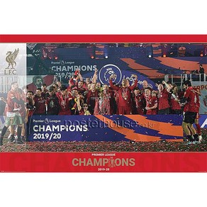 MAXI Poster 포스터 61x91 - 리버풀 / Liverpool FC (Trophy Lift)