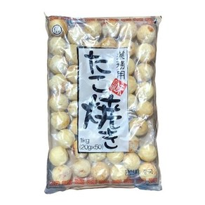 모노링크 냉동 업소용 노브랜드 분식 안주 간식 식자재 튀김 류 타코야끼 1kg 6개