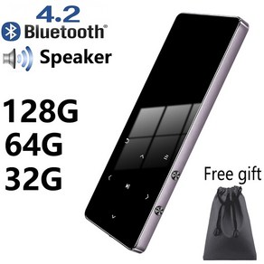 original metal bluetooth mp4 플레이어 8gb 16gb 32gb 64gb music player touch key fm radio video play e