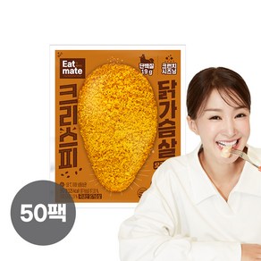 [랭킹닭컴] 잇메이트 크리스피 닭가슴살 오리지널, 90g, 50개