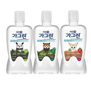 가그린 어린이가그린 딸기 380ml+사과 380ml+청포도 380ml