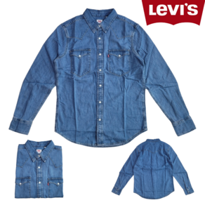 [백화점 정품] 리바이스 청남방 남자 데님 셔츠 LEVI'S 클래식 웨스턴 스탠다드 핏 미디엄 인디고