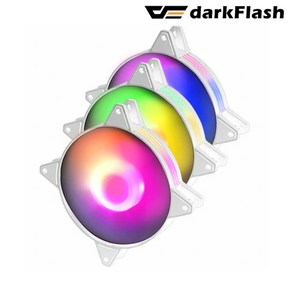 다크플래시 darkFlash C6S 120 RGB 시스템쿨러 (화이트 1PACK)