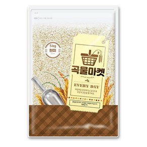 홍천철원물류센터 [곡물마켓] 햅현미 5kg, 단일상품/단일상품, 1개