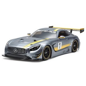 타미야 RC온로드 [58639] 110 RC Mecedes AMG GT3 TT-02, 1개