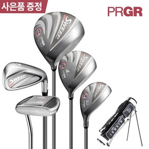 [프로기어 정품]PRGR SWEEP M16 여성 풀세트 10PCS+히스케이 하프백