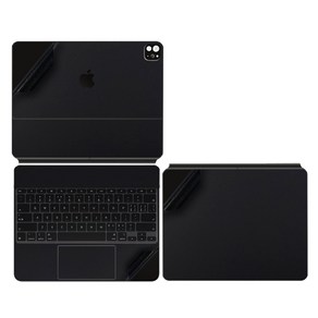 아이패드 매직키보드 iPad Po 13/11 M4모델 보호필름, 블랙