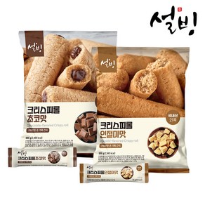 설빙 크리스피롤 초코 50개입+인절미 50개입, 2개