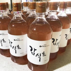 [엄마와아들이농사진] 100% 천연 발효 감식초 원액 지리산 자연 마시는 건강 식초, 990ml, 1개