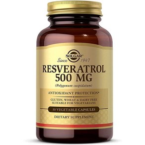 솔가 레스베라트롤 500mg 30 캡슐 Solga Resveatol 500mg, 30정, 1개