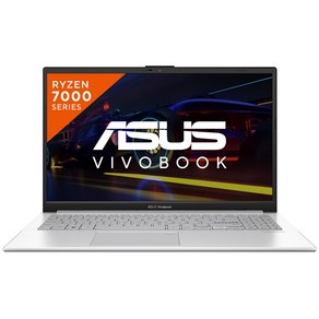 에이수스 Vivobook Go 15 라이젠5 라이젠 7000 시리즈, 쿨 실버, 256GB, 16GB, WIN11 Po, E1504FA-BQ494