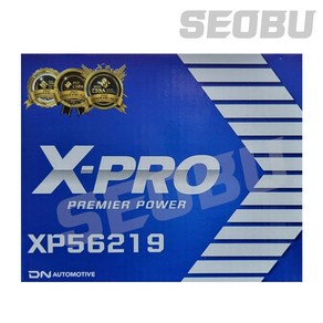 엑스프로 XP56219 말리부 벨로스터T-GDI K3 아베오 가솔린 크루즈가솔린 뉴SM3 배터리 폐전지반납, 1개, XP56219 공구대여+폐전지반납