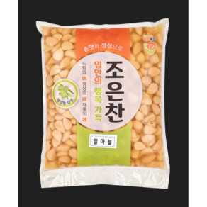 (국내제조) 조은찬 알마늘 절임 4kg 마늘장아찌 업소용 대용량 밑반찬