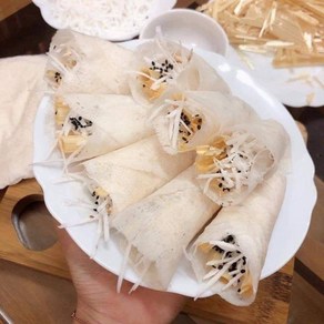 Set banh bo bia Hanoi 베트남 말린 달콤한 음식 특산물, 1세트, 300g