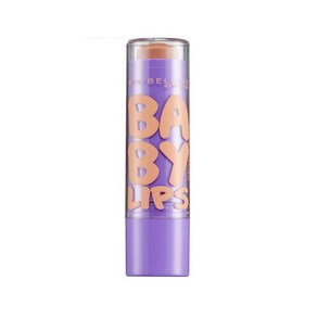 Maybelline New Yok Baby Lips Peach Kiss 메이블린 뉴욕 베이비 립스 피치 키스 립 밤 틴트 3팩, 3개