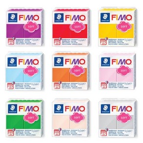 FIMO 피모 소프트 28색 중 택1/폴리머클레이 오븐점토, 소프트 21번 로즈