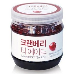 크랜베리 티에이드 1kg, 1개입, 1개