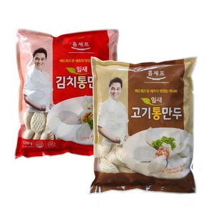 잎새김만두1.25kg+고기통만두1.25kg, 1세트