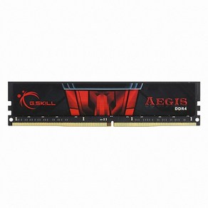 G.SKILL DDR4 8G PC4-25600 CL16 AEGIS 데탑메모리, 1개