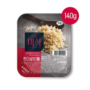 더미식 현미쌀밥 작은공기, 140g, 20개