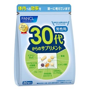 판클 30대 서플리먼트 남성용 55g, 1개, 210정