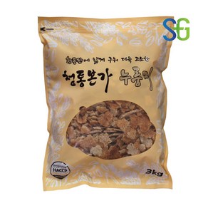 청통본가 황동판에 구운 고소한 누룽지 3kg, 1개