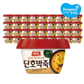 양반 단호박죽, 285g, 36개