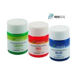 아이피피 IPP_FL500- 형광칼라 락카도료 18ml, FL504- 형광 블루, 1개