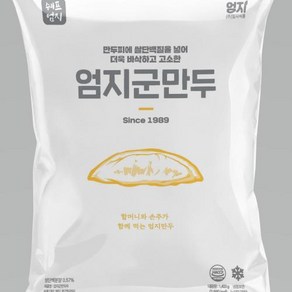 엄지군만두 냉동 1.4Kg, 1개