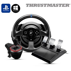 트러스트마스터 T300RS GT Edition 레이싱휠 3패달포함 + TH8S 쉬프터 (PS5 PS4 PC용), 1개