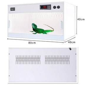 애완 사육장 2자 키우기 마리 표준 케이지 파충류 3개 파충류집 32x32x46cm, 1개