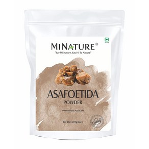 Asafoetida Powde (Hing)(Asafetida) by mi natue 아사페티다 가루(힝)(아사페티다) by mi natue 천연  227g(08oz)(, 1개, 227g