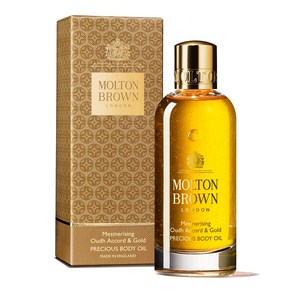 Molton Bown 메스머라이징 우드 어코드 & 골드 바디 오일 100ml, 1개