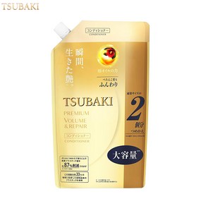 TSUBAKI Pemium Repai Hai Conditione Refill 츠바키 프리미엄 리페어 헤어 컨디셔너 리필 660ml 4팩, 1개