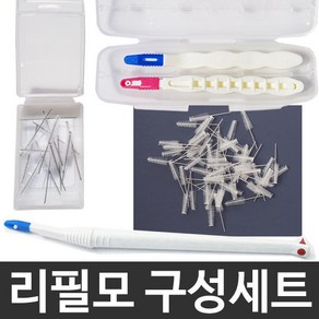 e세상 치간칫솔 리필모80+가정용키트+휴대용키트, 사이즈 SSSS 1세트