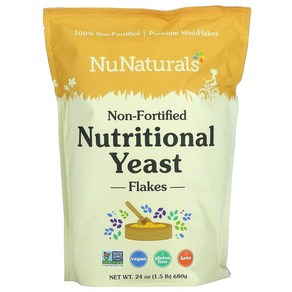 Non Fotified Nutitional Yeast Flakes 680g, 1개