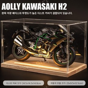 가와사키 h2r bmw s1000rr오토바이 프라모델 전시 1:9스케일 선물