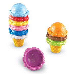 (러닝리소스) LER 7349 똑똑한 쿠키 무지개 아이스크림 Smat Snacks? Rainbow Colo Cenes™