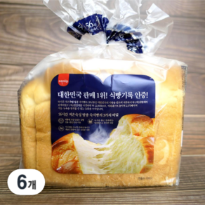 삼립 56시간 저온숙성 식빵 익을 숙 탕종숙식빵, 420g, 6개