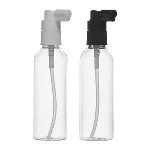 [용기] 헤어스프레이 용기 20ml ~ 500ml, 투명용기 흰색캡 100ml, 1개